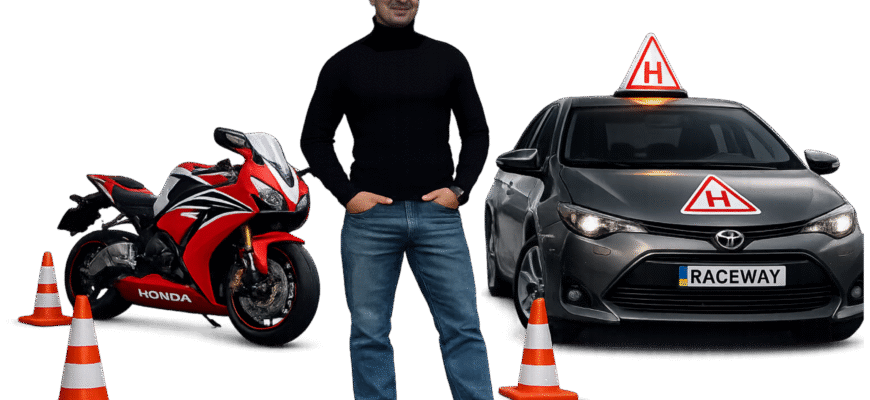 З якого віку можна отримати водійські права на керування мотоциклом?