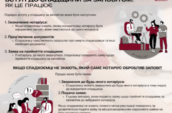 Оформлення спадщини за заповітом: покрокова інструкція для спадкоємців
