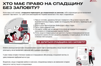 Оформлення спадщини без заповіту: покрокова інструкція для спадкоємців