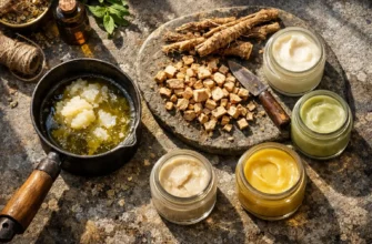 Як зробити домашню мазь з кореня живокосту: покрокова інструкція