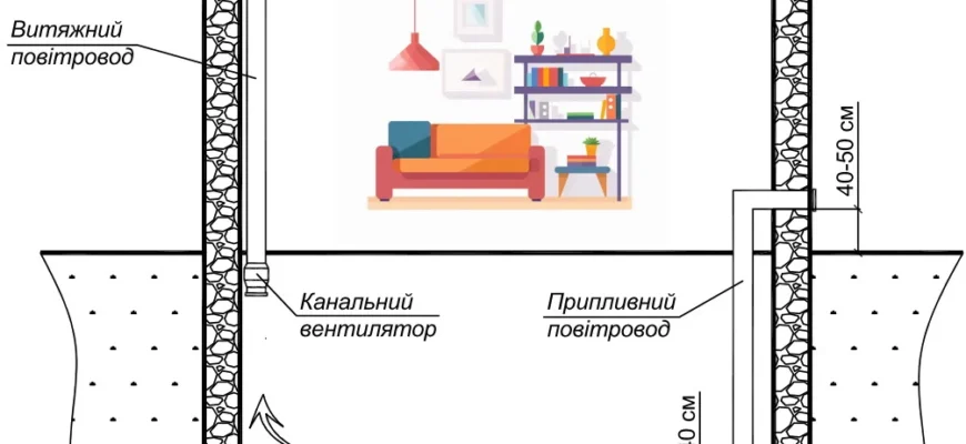 Ефективні поради: як самому встановити вентиляцію в погребі