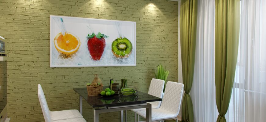 Як стильно оформити стіни в кухні: поради та ідеї для затишку