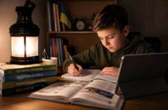 Як школяру вчитися без світла й стабільного інтернету: практичний план