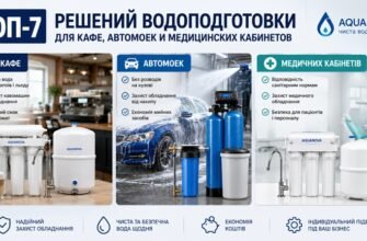 ТОП-7 решений водоподготовки для HoReCa, автомоек и медучреждений