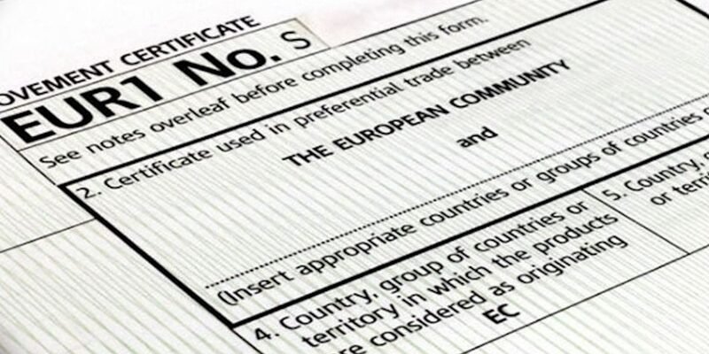 Сертифікат походження EUR.1: переваги для міжнародної торгівлі